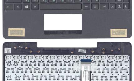 Клавиатура для ноутбука Asus Transformer Book (T100TA) Black, (Black TopCase), RU