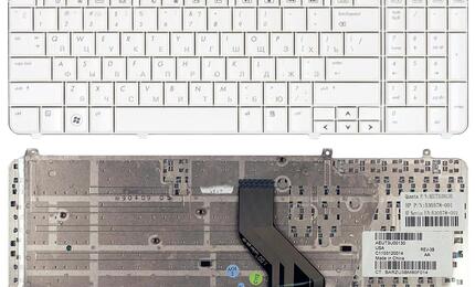 Клавиатура для ноутбука HP Pavilion DV6-1000 DV6-2000 White, RU