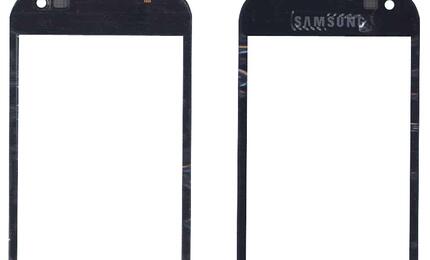 Тачскрин (Сенсорное стекло) для смартфона Samsung Omnia 2 GT-I8000 черный