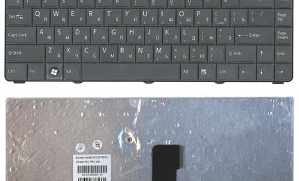 Клавиатура для ноутбука Sony Vaio (VGN-NR21Z) Black, RU