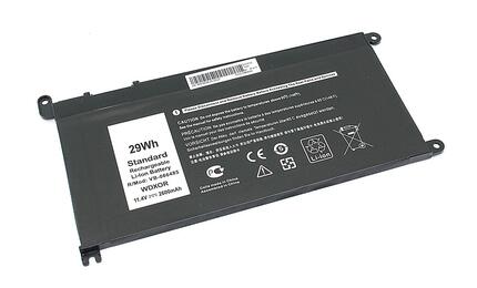 Аккумуляторная батарея для ноутбука Dell WDX0R Inspiron 15-5538 11.4V Black 2600mAh OEM Аккумуляторная батарея для ноутбука Dell WDX0R Inspiron 15-5538 11.4V Black 2600mAh OEM