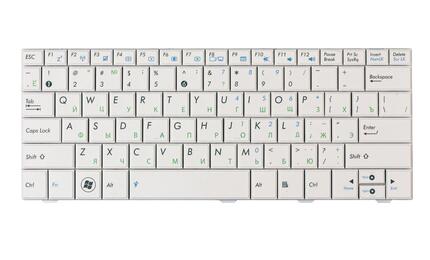 Клавиатура для ноутбука Asus EEE PC (1001HA) White, RU - фото 2