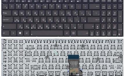 Клавиатура для ноутбука Asus (UX52) Black, (No Frame) RU