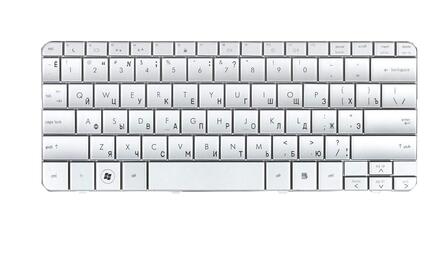 Клавиатура для ноутбука HP Pavilion (DM1-1000 DM1-1100 DM1-2000) Silver, RU - фото 2