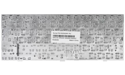 Клавиатура для ноутбука MSI Wind (U90, U100, U100X, U110, U120, N011, U115, U123, U123H, U123T) White, RU - фото 3