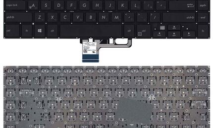 Клавиатура для ноутбука Asus ZenBook (UX530) Black, (No Frame) RU