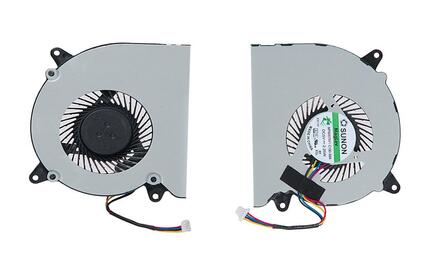 Вентилятор для ноутбука Asus Ultrabook S451 S451L S451LA, S451LB, S451LN Asus UltraBook N550, N550J, N550JA, N550JK, N550JV, N550L, N550LF, N750 N750JV, 5V 0.22A 4-pin SUNON