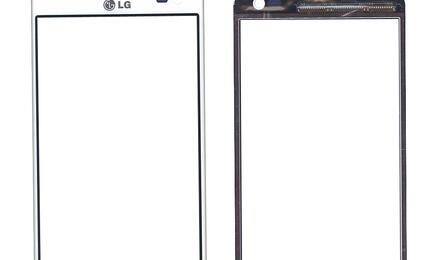 Тачскрин (Сенсорное стекло) для смартфона LG Optimus L9 II D605 белый