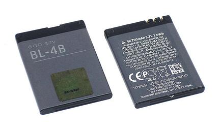 Аккумуляторная батарея для смартфона Nokia BL-4B 2630 3.7V Black 700mAh 2.6Wh