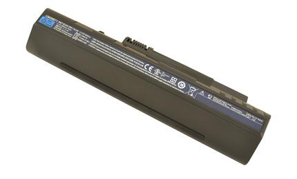 Аккумуляторная батарея для ноутбука Acer UM08A73 Aspire One 10.8V Black 4400mAh Orig Аккумуляторная батарея для ноутбука Acer UM08A73 Aspire One 10.8V Black 4400mAh Orig - фото 3