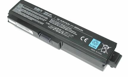 Усиленная аккумуляторная батарея для ноутбука Toshiba PA3636U-1BRL Satellite U400 10.8V Black 8800mAh OEM Усиленная аккумуляторная батарея для ноутбука Toshiba PA3636U-1BRL Satellite U400 10.8V Black 8800mAh OEM