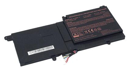Аккумуляторная батарея для ноутбука Clevo N130BAT-3 Sager NP3130 11.4V Black 2790mAh OEM