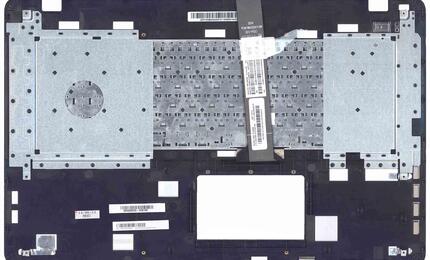 Клавиатура для ноутбука Asus (X751) Black, (Silver TopCase), RU - фото 3