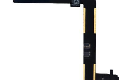 Шлейф с разъемом питания (Dock Connector Charger Flex) для Apple IPad Air черный, Шлейф питания iPad Air