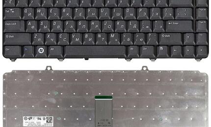 Клавиатура для ноутбука Dell Inspiron (1420, 1525, 1540) Vostro (1400, 1500) Black, RU