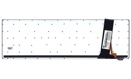 Клавиатура для ноутбука Asus (N56) с подсветкой (Light) Black, RU с красной подсветкой - фото 3