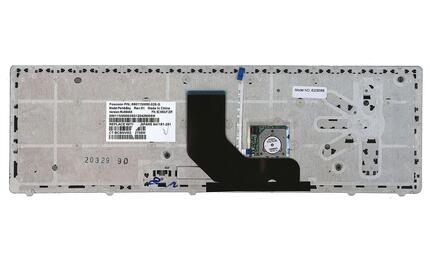 Клавиатура для ноутбука HP Probook 6560b, 6565b, 6570B, 6575B, Elitebook 8560p, 8570p, 8570w с указателем (Point Stick), Black, (Silver Frame) RU - фото 3