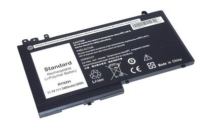 Аккумуляторная батарея для ноутбука Dell RYXXH Latitude E5250 11.1V Black 3400mAh OEM Аккумуляторная батарея для ноутбука Dell RYXXH Latitude E5250 11.1V Black 3400mAh OEM