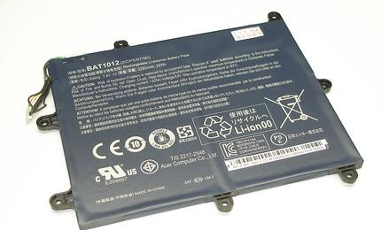 Аккумуляторная батарея для планшета Acer BAT1012 Iconia Tablet A200 7.4V Black 3280mAh Orig - фото 2