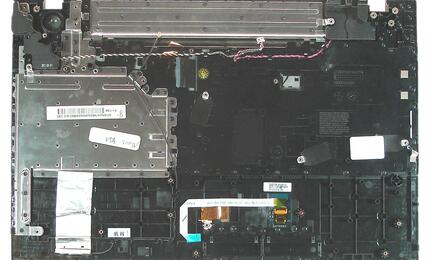 Клавиатура для ноутбука Samsung (300V5A) Black, (Black TopCase), RU - фото 2