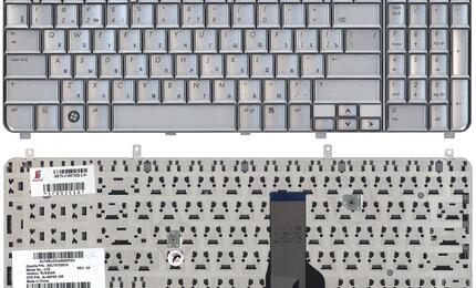 Клавиатура для ноутбука HP Pavilion (HDX16), Silver, RU