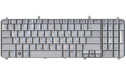 Клавиатура для ноутбука HP Pavilion (HDX16), Silver, RU - фото 2