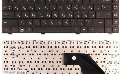 Клавиатура для ноутбука HP Compaq (320, 321, 325, 326, 420, 421, 425) Black, RU