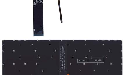 Клавиатура для ноутбука Lenovo Legion 5-15IMH05 с подсветкой (Light), Black, (No Frame), RU