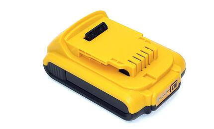 Аккумулятор для шуруповерта DeWalt DCB180 DCD740 2.0Ah 18V желтый Li-Ion