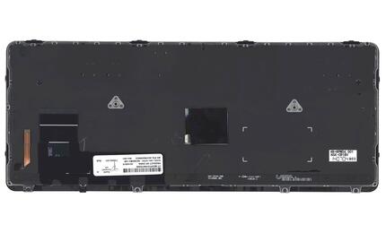 Клавиатура для ноутбука HP EliteBook 820 G1 с подсветкой (Light), с указателем (Point Stick) Black, RU - фото 3