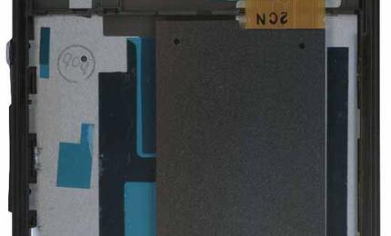 Матрица с тачскрином (модуль) для Sony Xperia Z C6603 черный с рамкой