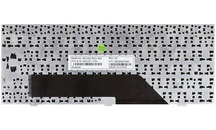 Клавиатура для ноутбука MSI Wind (U90, U100, U100X, U110, U120, N011, U115, U123, U123H, U123T) Black, RU - фото 3