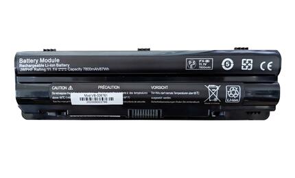 Усиленная аккумуляторная батарея для ноутбука Dell JWPHF XPS 14 11.1V Black 7800mAh OEM