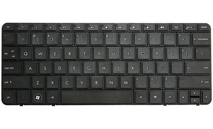 Клавиатура для ноутбука HP Mini (210-2000) Black, RU - фото 2
