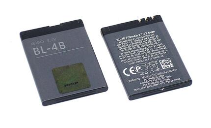 Аккумуляторная батарея для смартфона Nokia BL-4CT 5310 XpressMusic 3.7V Black 860mAh 3.2Wh