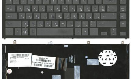 Клавиатура для ноутбука HP ProBook (4320S) Black, (Black Frame) RU