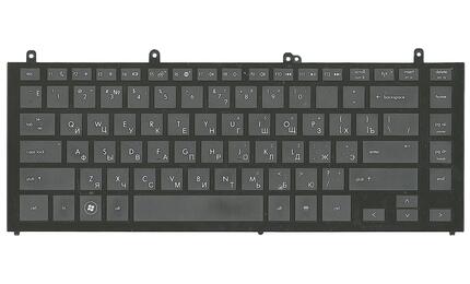 Клавиатура для ноутбука HP ProBook (4320S) Black, (Black Frame) RU - фото 2