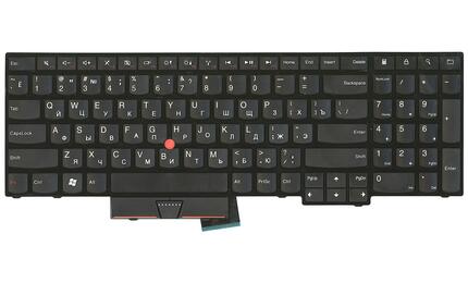 Клавиатура для ноутбука Lenovo ThinkPad Edge (E530, E535, E530C), с указателем (Point Stick) Black, Black Frame, RU - фото 2