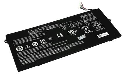 Аккумуляторная батарея для ноутбука Acer AP13J7K Chromebook C740 11.4V Black 3920mAh Аккумуляторная батарея для ноутбука Acer AP13J7K Chromebook C740 11.4V Black 3920mAh