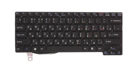 Клавиатура для ноутбука Sony Vaio (VGN-TT) Black, (No Frame) RU - фото 2