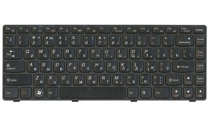 Клавиатура для ноутбука Lenovo IdeaPad (G360) Black, (Black Frame), RU - фото 2