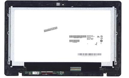 Матрица с тачскрином (модуль) для ноутбука Asus VivoBook X200MA, X200CA, X200LA черный - фото 2