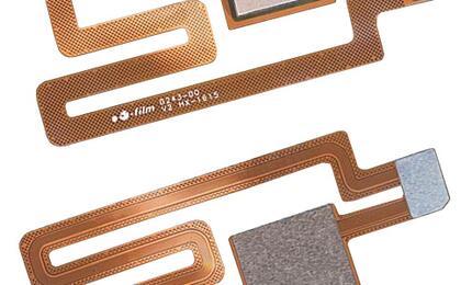 Шлейф со сканером отпечатка пальца для Xiaomi Mi Max золотой