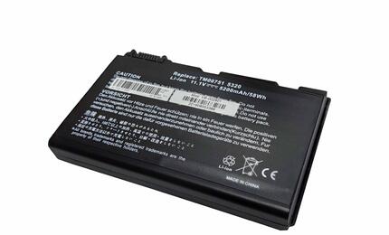 Аккумуляторная батарея для ноутбука Acer TM00741 Extensa 5210 11.1V Black 5200mAh OEM Аккумуляторная батарея для ноутбука Acer TM00741 Extensa 5210 11.1V Black 5200mAh OEM