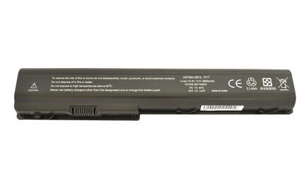 Усиленная аккумуляторная батарея для ноутбука HP Compaq HSTNN-C50C DV7 14.4V Black 6600mAh OEM Усиленная аккумуляторная батарея для ноутбука HP Compaq HSTNN-C50C DV7 14.4V Black 6600mAh OEM - фото 4