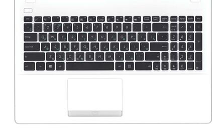 Клавиатура для ноутбука Asus (X551) Black, (White TopCase), RU - фото 2