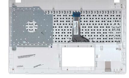 Клавиатура для ноутбука Asus (X551) Black, (White TopCase), RU - фото 3