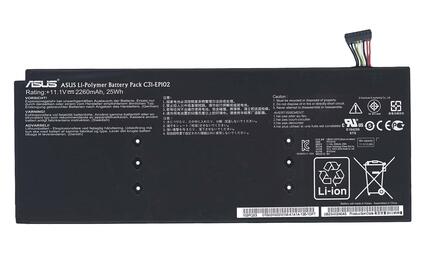 Аккумуляторная батарея для планшета Asus C31-EP102 Eee Pad Slider SL101 11.1V Black 2260mAhr 25Wh