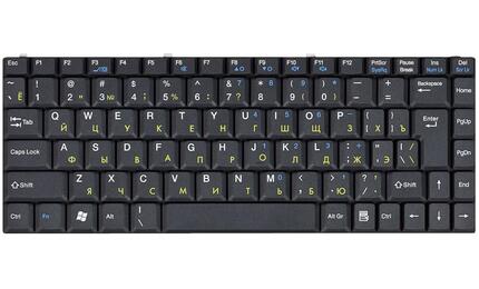 Клавиатура для ноутбука Fujitsu Amilo (V2030, V2033, V2035, V3515, LI1705) Black, RU - фото 2