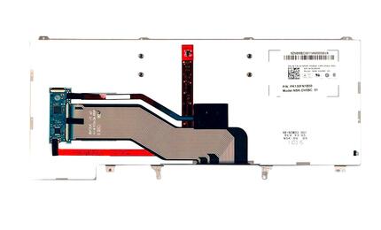 Клавиатура для ноутбука Dell Latitude (E5420, E6220, E6320, E6420, E6430, E6620), с подсветкой (Light), Black, RU/EN - фото 2